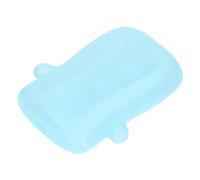 Baby Squeeze Proof Food Pouch, Reusable Baby Juice Bag Holder Support Self Feeding for Infant (Blue)