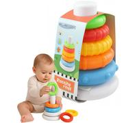 Baby Stacking Rings Toy Colourful Educational Plastic