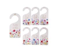 Baby Stage Photo Divisions 7Pcs Set Transparent Acrylic First Year Celebration Accessories for Infants Baby Growth Observer Acrylic Name Divisions