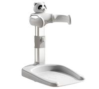 Baby Standing Bathing Stand, Baby Shower Stand, Foldable Toddler Bath Tool, Anti-Slip and Adjustable Design, Secure Bath Time Support, 18.11x13.78x25.59 Inches, for Toddler at Home Or While Traveling