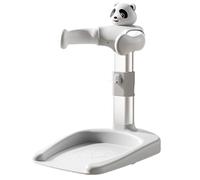 Baby Standing Bathing Stand, Foldable Standing Support Bath Time, Adjustable Anti-Slip Shower Aid, 46x35x65cm, Comfortable, Easy to Use, Perfect for 0-36 Months, Home Bathroom