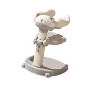 Baby Standing Shower Infant Stand Bath 5 Levels Height Adjustable Toddler Shower Stand Easy Clean Bath Tool