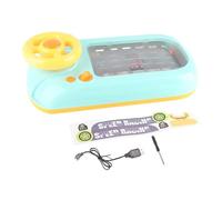 Baby Steering Wheel Toy, Musical Pretend Play Simulated Driving Controller Toddler Infant Educational Activity for Racing Car Fun in Home Playrooms Car Educational Games