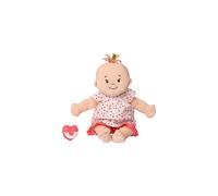 Baby Stella Peach with Light Brown Hair Soft First Baby Doll for Ages 1 Year and Up, 38.1cm