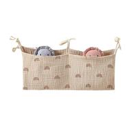 Baby Storage Bag Bed - Hanging Design, Practically Organized | ACCESSORIES BABY BED, Utensil Holder for Diaper Books Toys for Structured Control and Quick Access