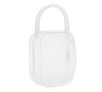 Baby Storage Box Cartoon Pattern Pacifiers Nipple Transparent Boxes Portable Outdoor Travel for Carrier Newborn Girl