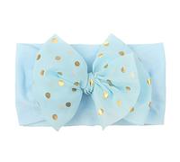 Baby Stretch Headband Bug Hairstyle 1 Piece Children's Hair Accessories for Children Headband Leopard Print (M, One Size)