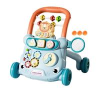 Baby Stroller - Baby Stroller with Chair for Learning to Stand, Walking Support Tool for | Adjustable Portable Stroller with Anti-Fall Design, Activity Centre