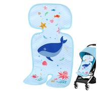 Baby Stroller Cooling Pad, Car Seat Cooler Pad for Babies, Stroller Seat Liner for Summér, Baby Cooling Mat for Pram, Breathable Padded Stroller Cooling Mat Cooling Cushion Liners for Stroller