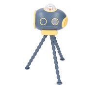 Baby Stroller Fan, Flexible Tripod Trucking Fan Clamp/Holder 3 Legs for Hot Days for Hot Days (Purplish Blue)