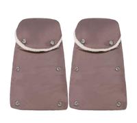 Baby Stroller Gloves, Thick Comfortable Windproof Hand Warmer, Stroller Warmmuffs Mittens With Soft Insulated Lining And Adjustable Strap, For Cold Weather Travel Winter Parents Pushchair Handlebars K