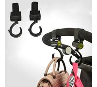 Baby Stroller Hook, Multifunctional 360 Basket Strap Bag,Hanger Grip Accessories