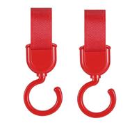 Baby Stroller Hook, Stroller Clips - Mommy Hook Stroller Clip Rotary | Stylish Stroller Accessories, Bag Hooks, Versatile Hooks, Shopping Basket Hooks, Fau