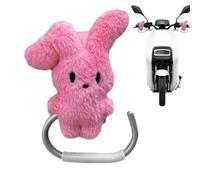 Baby Stroller Hooks,Strong Pram Hooks Hanger - Cartoon Rabbit Stroller Hook, Aluminum Alloy Stroller Bag Organizer for Motorcycle Scooter Car