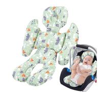 Baby Stroller Insert, Car Seat Head Support, Baby Body Cushion Pad, Five-Point Harness System, Soft and Comfortable, 72x32cm Fit for Car Seats, Strollers, and Babies Cradles