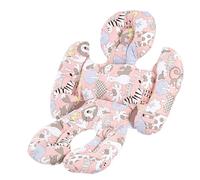 Baby Stroller Insert, Car Seat Head Support, Baby Body Cushion Pad, Five-Point Harness System, Soft and Comfortable, 72x32cm Fit for Car Seats, Strollers, and Babies Cradles