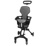 Baby Stroller, Lightweight Foldable Travel Model Pad, Black