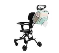 Baby Stroller Mommy Bag Organizer Bag Cart Storage Bag Multi-Functional Large Capacity Mommy Bag Hanging Bag (Green)
