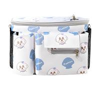 Baby Stroller Organizer with Bottle Holder - Organizer for Children, Waterproof Transparent Touch Control Bag for Children and Parents, Puppy, riferimento alla descrizione, Please refer to