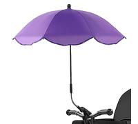 Baby Stroller Parasol | Pram Parasol UV Protection 50+ | Clip- Parasol | 360° Adjustable Baby Stroller Umbrella Sun Protection | Pram Accessory