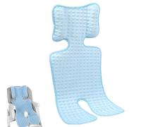 Baby Stroller Seat Cooling Pad, Baby Pushchair Seat Liners, Universal Car Seat Cooling Pad | Baby Ice Silk Cooling Seat Liner for Stroller Chair Child Safety Seat for Summer (Light Blue)