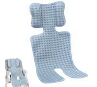 Baby Stroller Seat Cooling Pad, Baby Pushchair Seat Liners, Universal Car Seat Cooling Pad | Baby Ice Silk Cooling Seat Liner for Stroller Chair Child Safety Seat for Summer (Dark Blue)