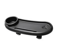 Báby Stroller Snack Tray - Universal Stroller Food Tray With Cup Holder, Detachable Multi-Functional Pram Accessories | For Báby Prams & Pushchairs | Adjustable Buckle For Flat & Round Armrests