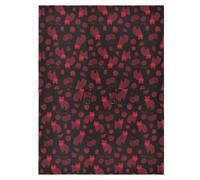 Baby Stroller Sun Cover Black Out Car Seat Sun Shade Protects from Dust and Snow Nordic Fox Raspberry Black Red