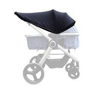 Baby Stroller Sun Cover - Pram Sun Shade Universal Baby Pushchair Sun Shade Stroller Awning Canopy Pram Sun Parasol Sun Shield UV Protection Sun Cover Waterproof for Baby Carrycots Carriages