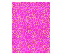 Baby Stroller Sun Cover UV Protection Car Seat Net,Protects from Dust and Snow Neon Sundown Leopard Magenta