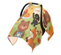 Baby Stroller Sun Cover Windproof Stroller Net, Travel Accessories Thanksgiving Day Autumn