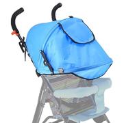 Baby Stroller Sun Protection Infant Stroller Sun Shade Cover Sunshield Universal Stroller Canopy Extender Awning for Pushchair Pram Buggy Parasol Sunshade Sun Umbrella Stroller with Pocket Mesh Window
