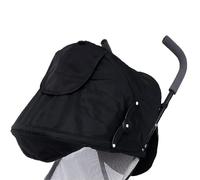 Baby Stroller Sun Protection Infant Stroller Sun Shade Cover Sunshield Universal Stroller Canopy Extender Awning for Pushchair Pram Buggy Parasol Sunshade Sun Umbrella Stroller with Pocket Mesh Window