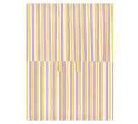 Baby Stroller Sun Shade Black Out Stroller Blackout Cover Travel Accessories Light Purple and Yellow Stripes