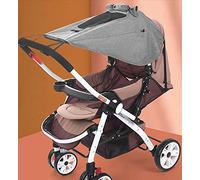 Baby Stroller Sun Shade Sun Covers Sun Protection Universal Baby Sunshade for Pram Pushchair Buggy Carrycot Infant Stroller Sunshade Sun Sail UV Protection 50+ Parasol Sun Rain Shade Canopy Cover