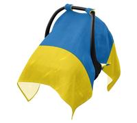Baby Stroller Sun Shade UV Protection Stroller Blackout Cover,Protects from Dust and Snow Ukraine Flag Ukrainian National
