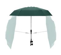 Baby Stroller Umbrella,Clamp- 360° Adjustable Stroller Sun Shade - Chair Umbrella Pushchair Sun Parasol, Clip UPF 50+ Protection for Beach Chairs Baby Strollers