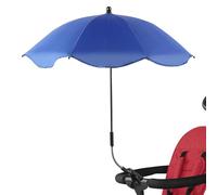 Baby Stroller Umbrella Parasol, Baby Pram Parasol UV Protection with Adjustable Fixing Clamp, Clip Stroller Umbrella, UPF 50+ Sun Parasol Umbrella for Pram, Stroller, Pushchair and Bu-ggy