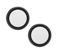 Baby Stroller Wheel, Baby Strollers Rubber Wheels, Wear Resistant Stroller Wheel Accessory 360 Degree Rotation for Kiddopotamus for Yoya for Yoyo for Chbaby (A Pair of Rear Wheels)