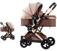Baby strollerFoldable and lightweightCan Lie Down or sitSuitable for Babies Aged 0-3, a Good Helper When Going Out E,34 * 73 * 105CM