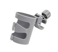 Baby Strollers Cup Holder Milk Bottle Stand Rack 360 Degree Rotatable Organiser for Toddler Pram Cart Accessory Black Bottle Holder for Strollers