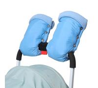 Baby Strollers Gloves Proetctive Plush Lined Hand Protections Mittens for Parents Winter Essential Accessories Baby Gloves