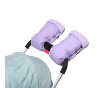 Baby Strollers Gloves Proetctive Plush Lined Hand Protections Mittens for Parents Winter Essential Accessories Baby Gloves