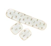 Baby Strollers Handle & Shoulder Pads Set Cotton Handlebar Covers & Shoulder Pad Set for 0 to 3 Year for Travel & Shopping Strollers Handlebar Cover