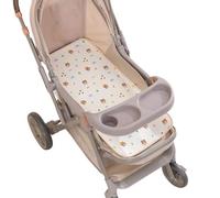 Baby Strollers Seat Cushion Soft and Absorbent Pram Cart Liner for 0 to 3 Years Infants Comfortable Diaper Pad