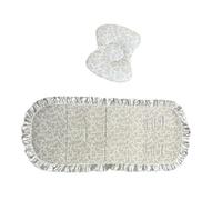 Baby Strollers Seat Pad for Infants Lightweight Mesh Fabric Easy Installation Machine Washable Foldable Storage Strollers Cooling Mat