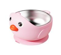 Baby Suction Bowls | Children Cartoon Food Feeder - Shock-Resistant Anti-Slip Baby Bowls for Self-Feeding Practice First Solids Snack Time Outdoor Meals Travel Picnic Daycare