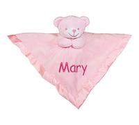 Baby Super Soft Personalised Comforter Blanket with 3D Teddy Bear (Pink)