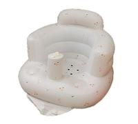 Baby Support, Inflatable Chair for Baby with Stylish Printed Design Soft Wrap Around Couch for Learning to Sit Portable PVC Infant Floor Seats Loungers for Home Floor, Bed,