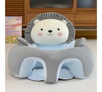 Baby Support Seat Baby Sit up Chair Cartoon Animals Plush Sofa Chair Toddler Baby Learn to Sit up Sofa Washable Cover for Back Head Support Sitting Infant Seat (ONLY COVER)